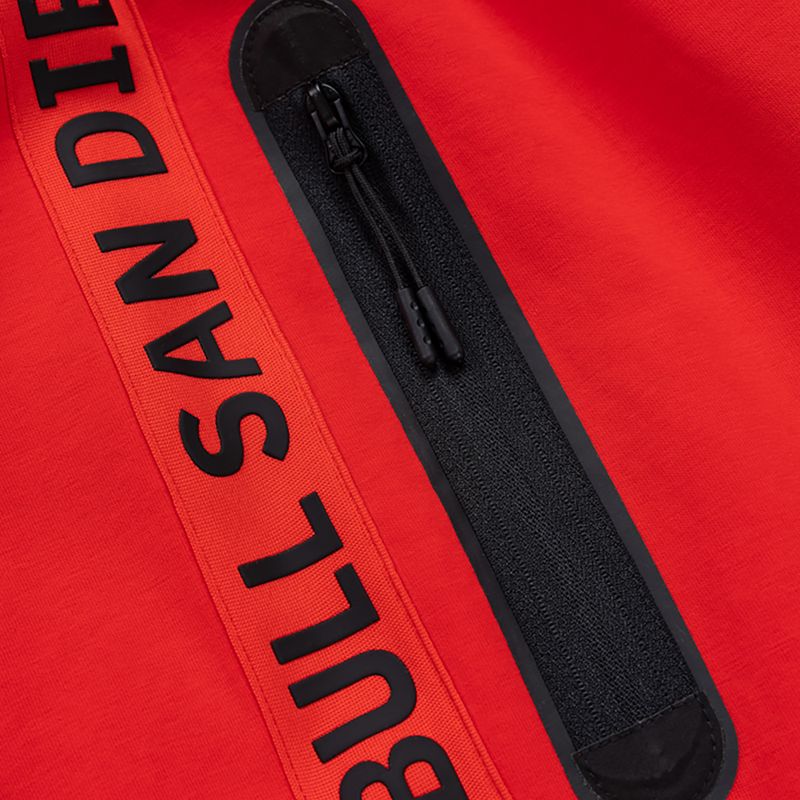 Női nadrág Pitbull Explory Tape Track fluo / red 4