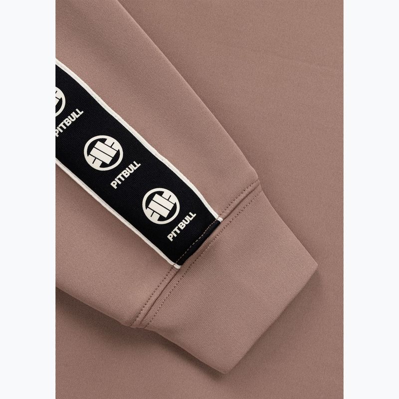 Női pulóver Pitbull Verona Hooded Oversize chocolate mousse 8