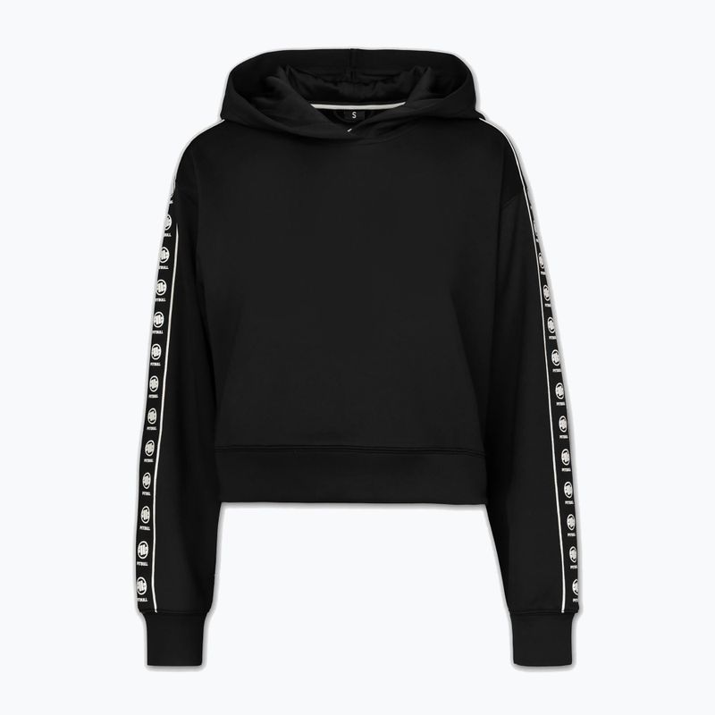 Női pulóver Pitbull Verona Hooded Oversize black 4