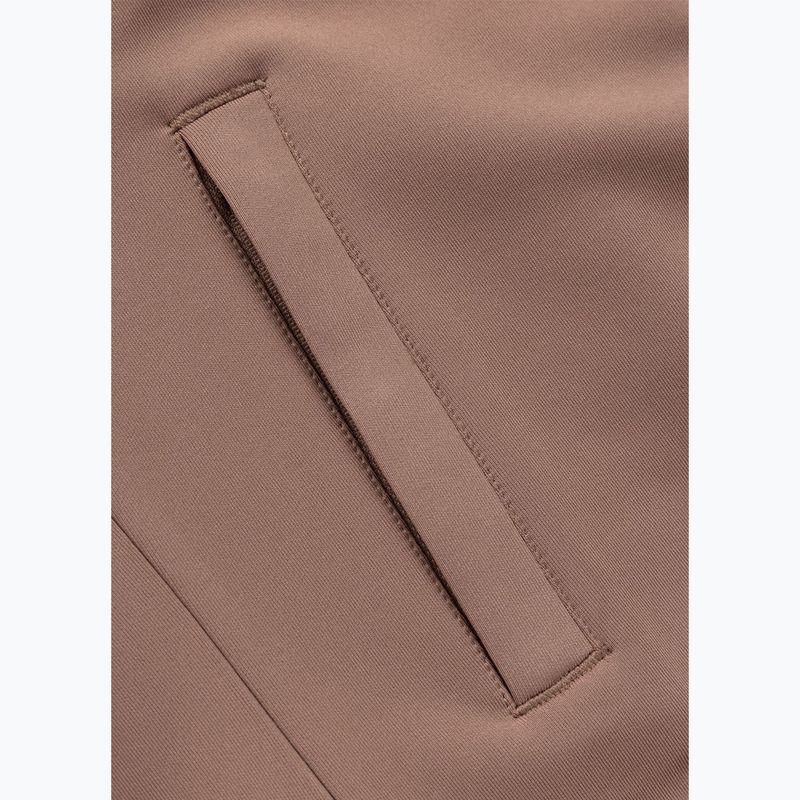 Női pulóver Pitbull Verona Collar Zip chocolate mousse 11