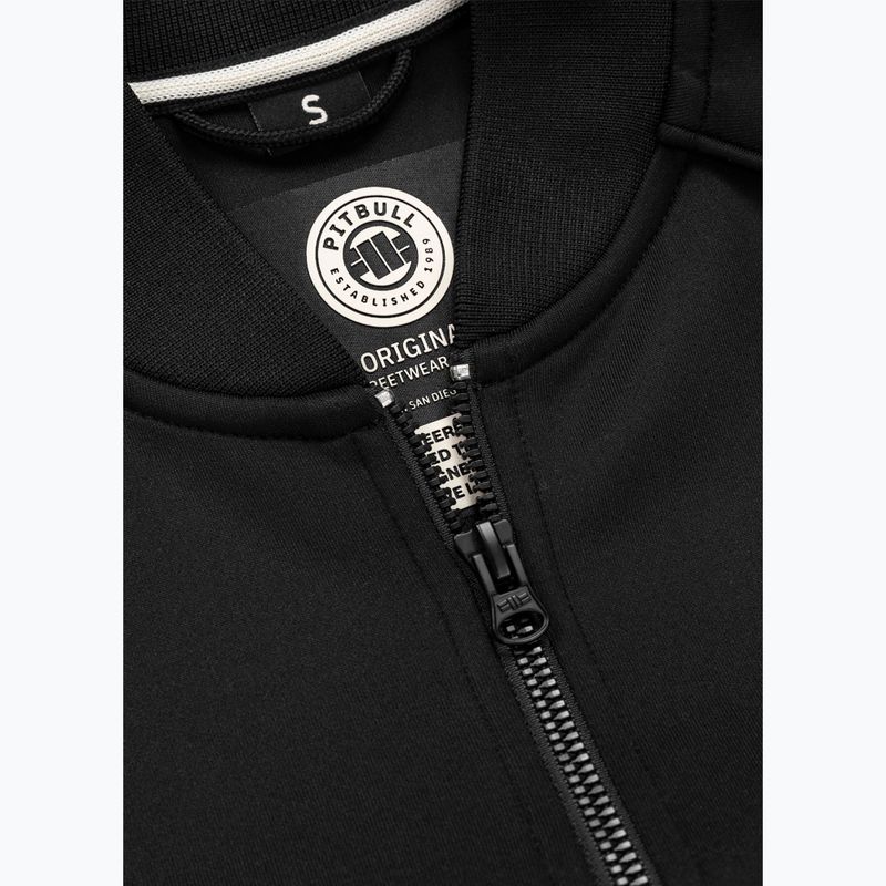 Női pulóver Pitbull Verona Collar Zip black 7
