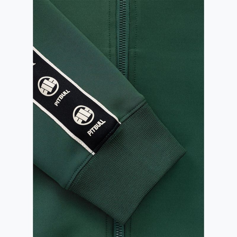 Női pulóver Pitbull Verona Collar Zip bottle green 10