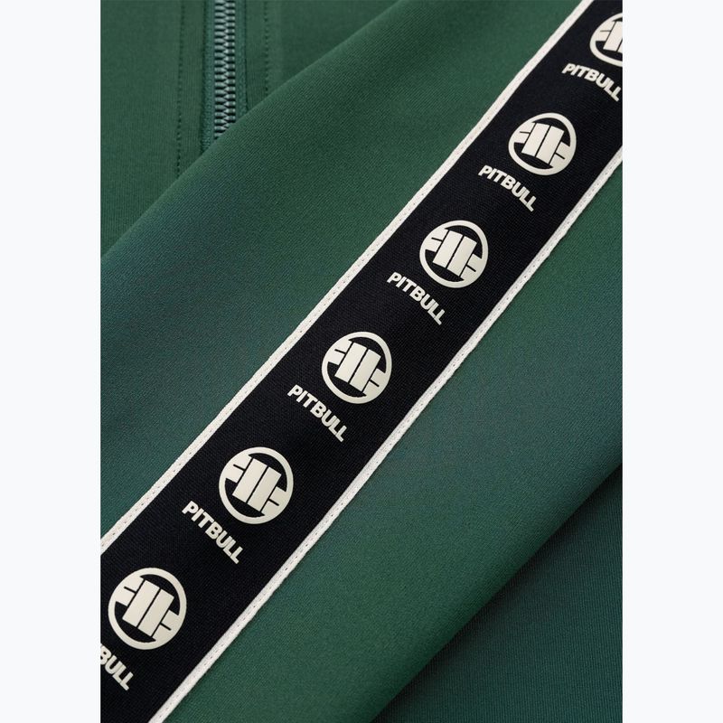 Női pulóver Pitbull Verona Collar Zip bottle green 11