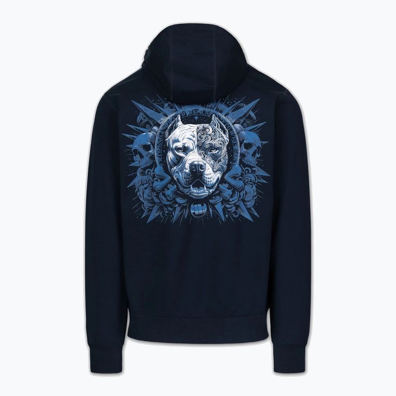 Férfi pulóver Pitbull World Sweatshirt Hooded dark navy 6