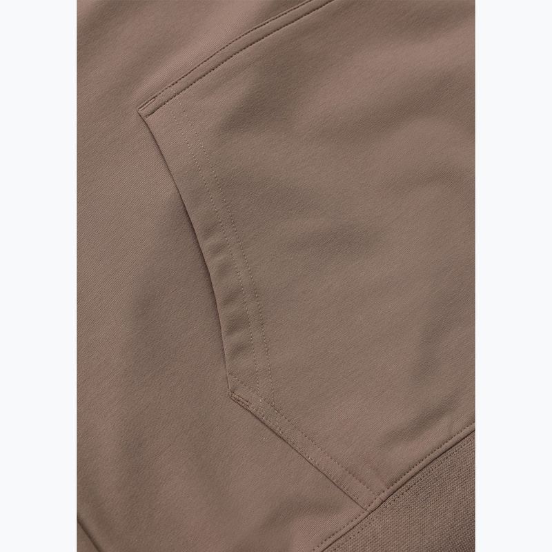 Férfi pulóver Pitbull Midnight Sweatshirt Hooded brown savana 12