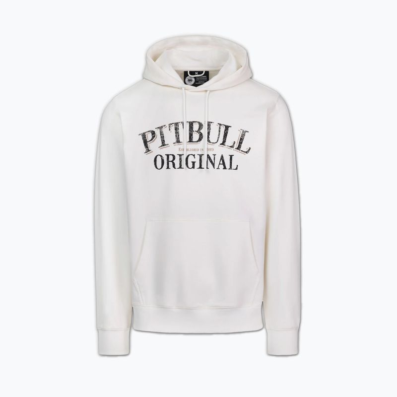 Férfi pulóver Pitbull Midnight Sweatshirt Hooded off white 6