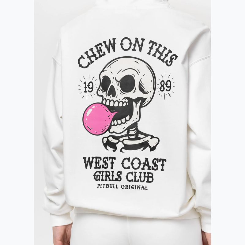 Női pulóver Pitbull Chew On This Hooded off white 4