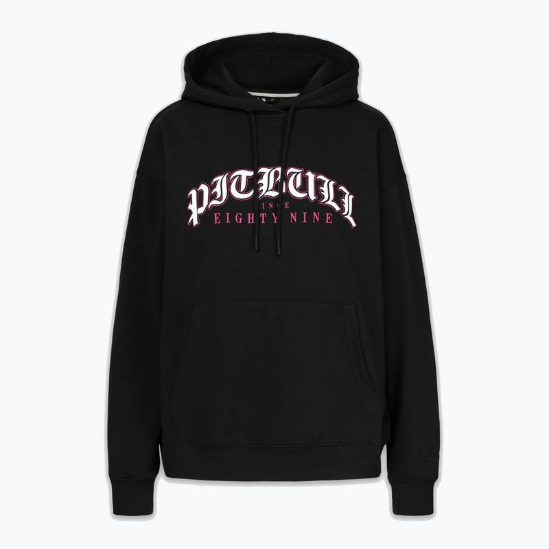 Női pulóver Pitbull Tatto Hooded black 5