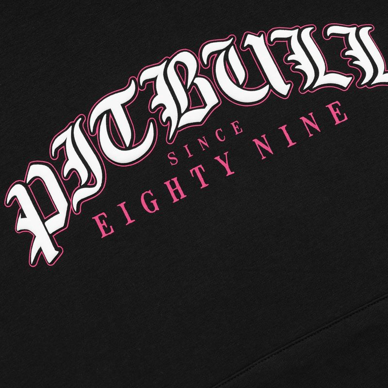 Női pulóver Pitbull Tatto Hooded black 9