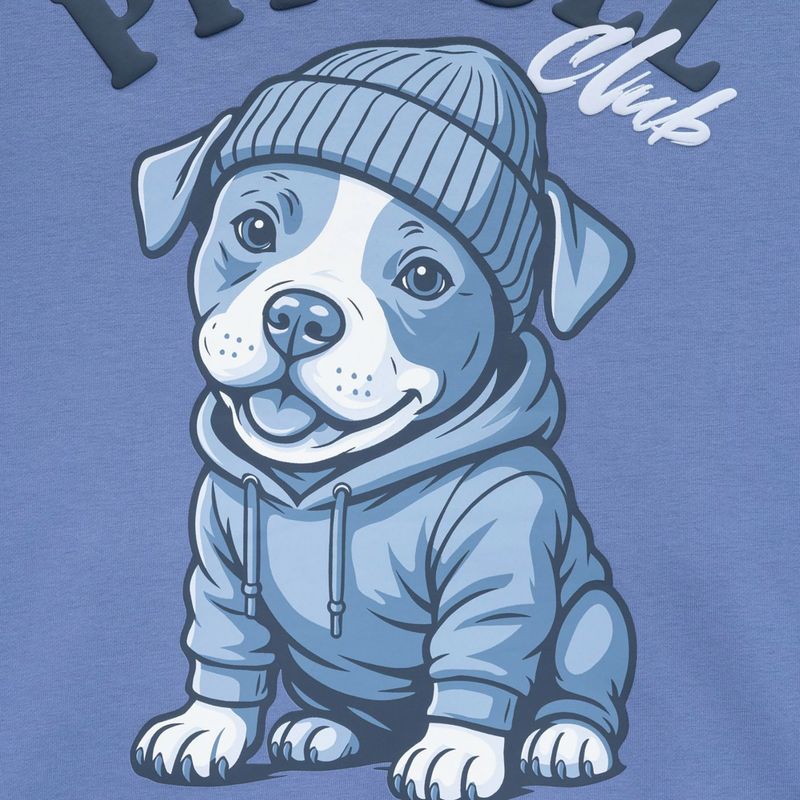 Női pulóver Pitbull Gentle But Wild Sweatshirt Hooded blue jeans 6