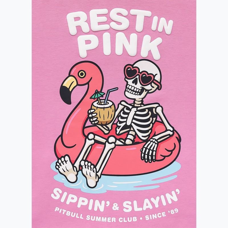 Női pulóver Pitbull Rest In Pink Hooded ice pink 11