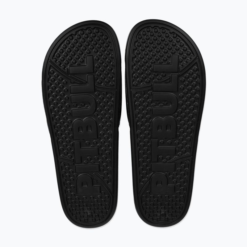Férfi papucsok Pitbull Logo black 3