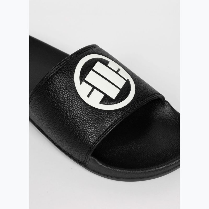 Férfi papucsok Pitbull Logo black 5