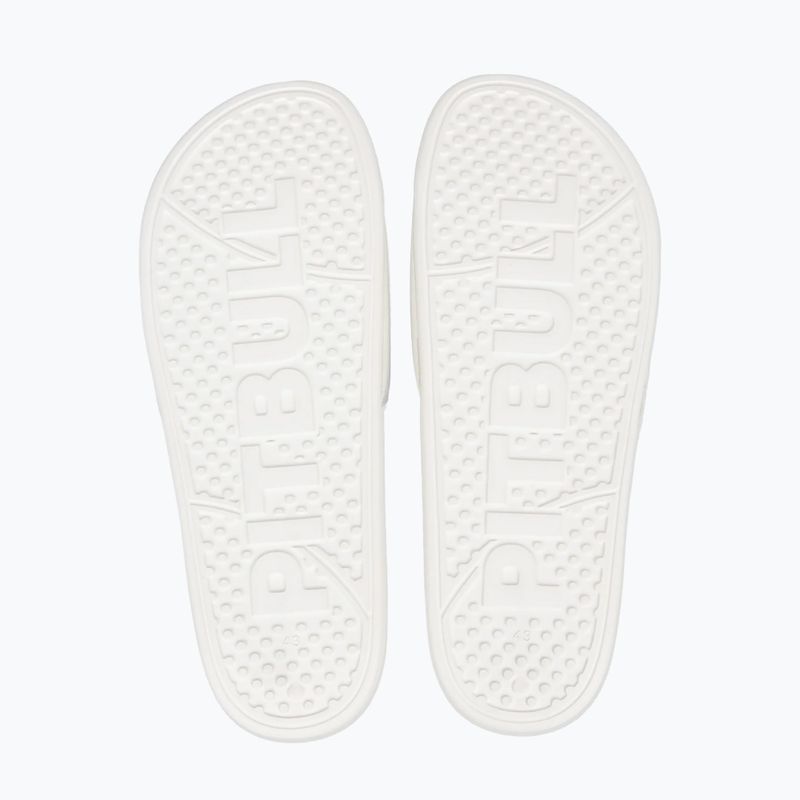 Férfi papucsok Pitbull Logo white 3