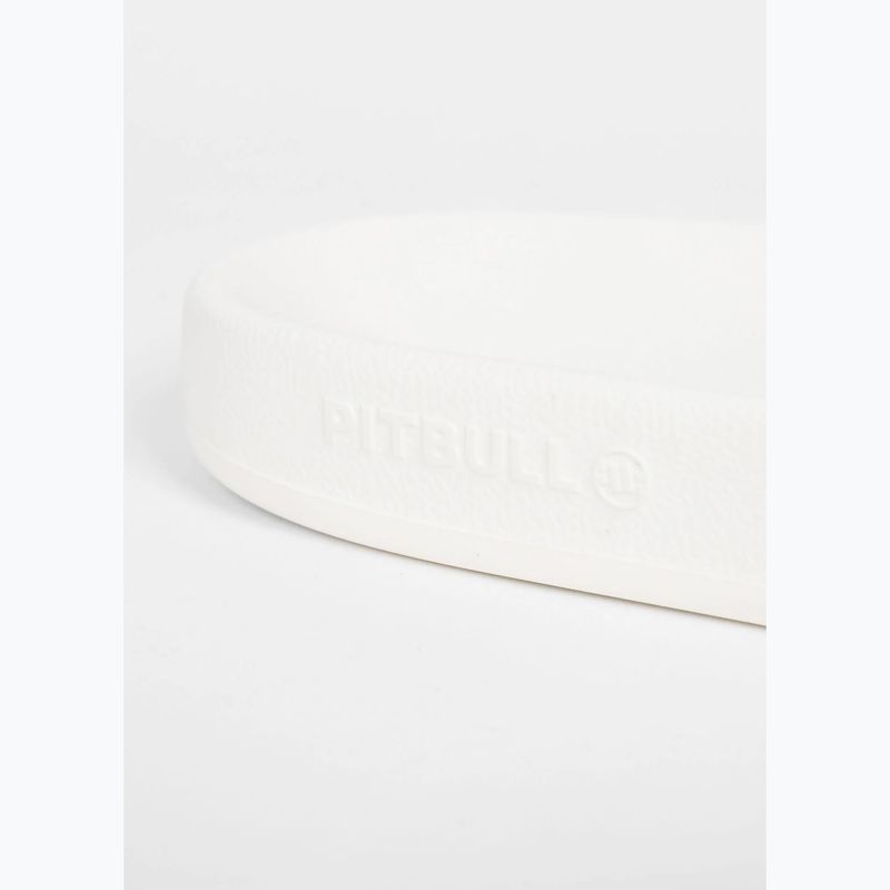 Férfi papucsok Pitbull Logo white 5