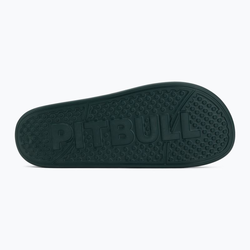 Férfi papucsok Pitbull Logo bottle green 4