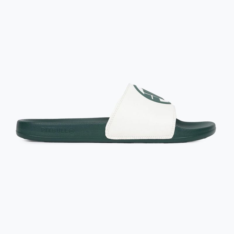 Férfi papucsok Pitbull Logo bottle green 2