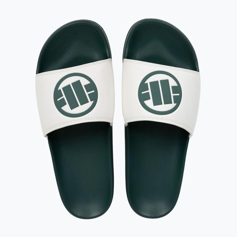 Férfi papucsok Pitbull Logo bottle green 4