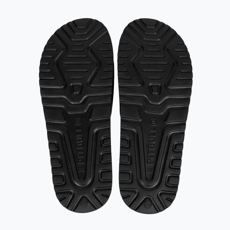 Női papucsok Pitbull Logo black 3