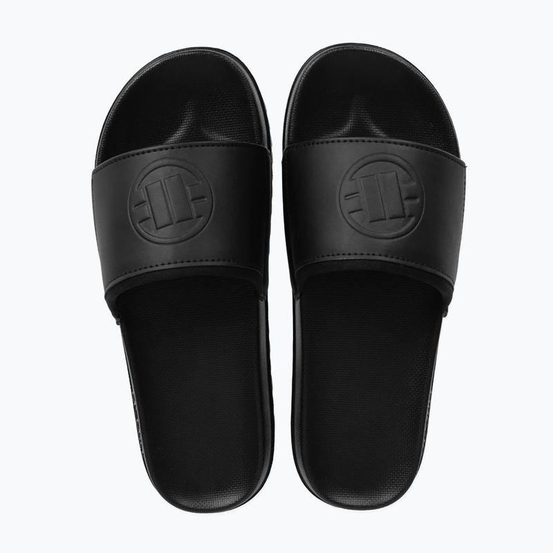 Női papucsok Pitbull Logo black 4
