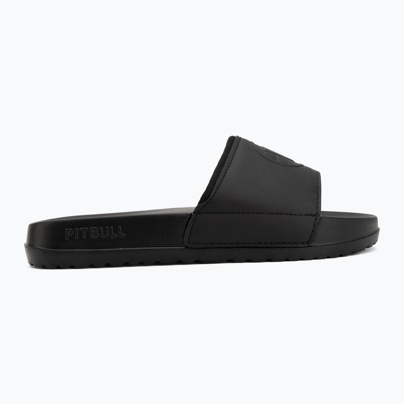 Női papucsok Pitbull Logo black 2