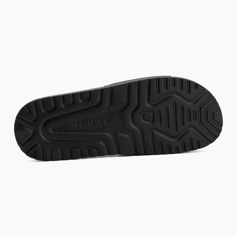 Női papucsok Pitbull Logo black 4
