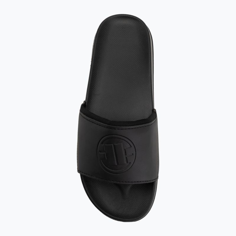 Női papucsok Pitbull Logo black 5