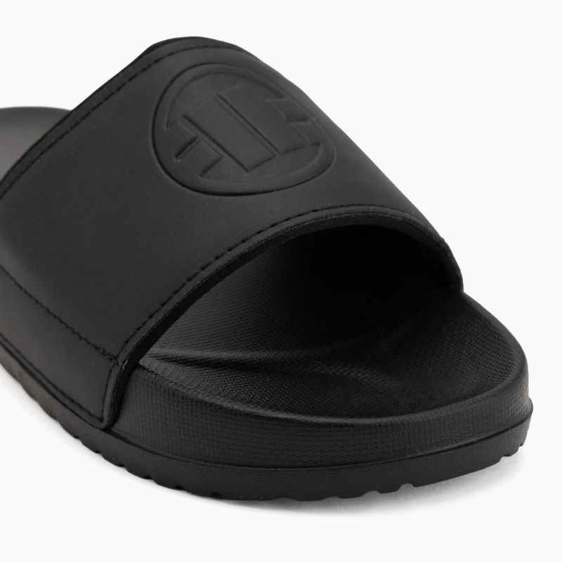 Női papucsok Pitbull Logo black 7