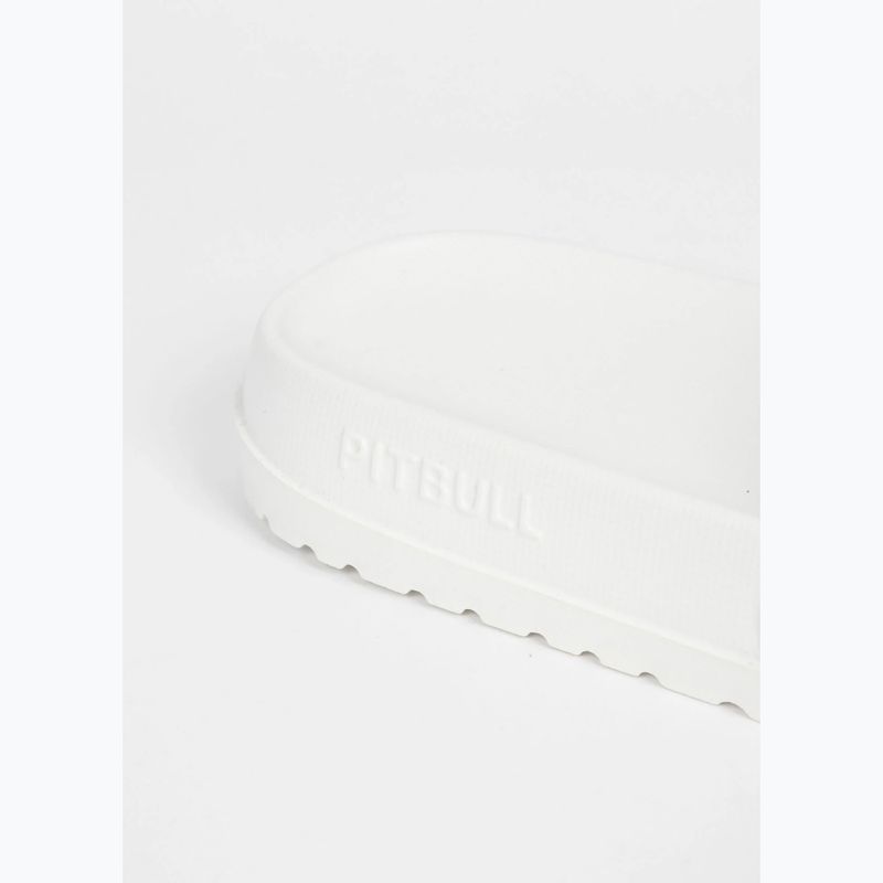 Női papucsok Pitbull White logo 6