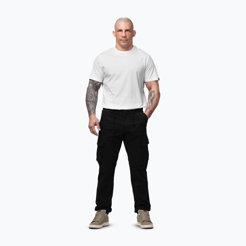 Férfi nadrág Pitbull Proctor Drawstring Jogger Cargo black 2