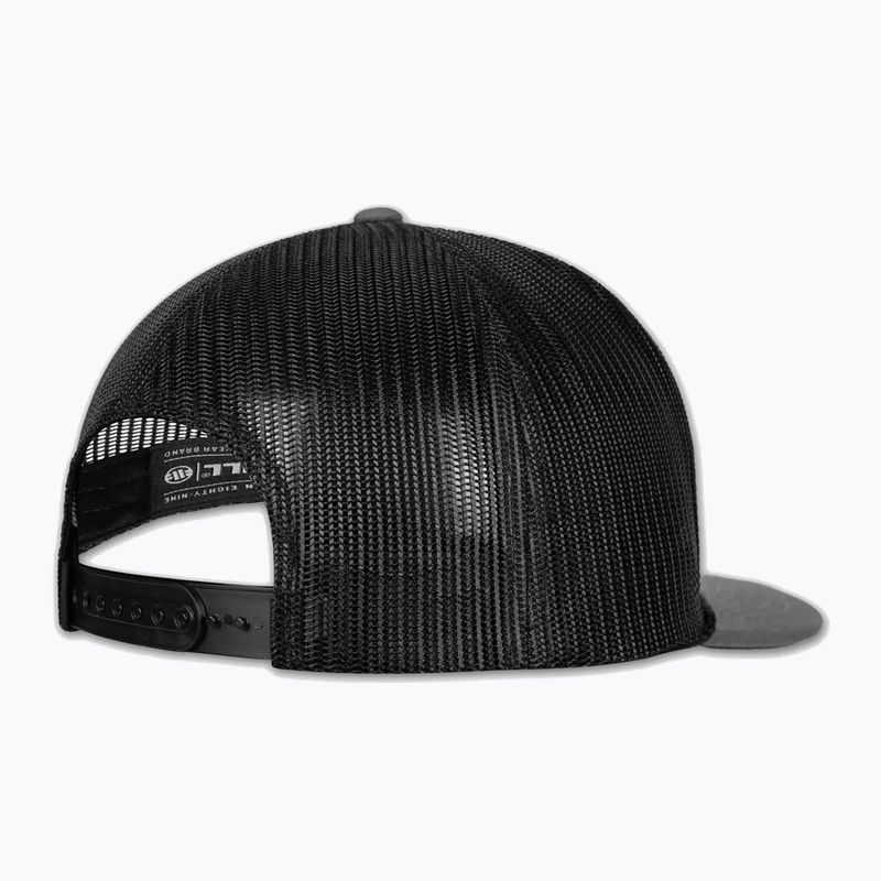 Férfi ellenzős sapka Pitbull Original 1989 grey/black 2