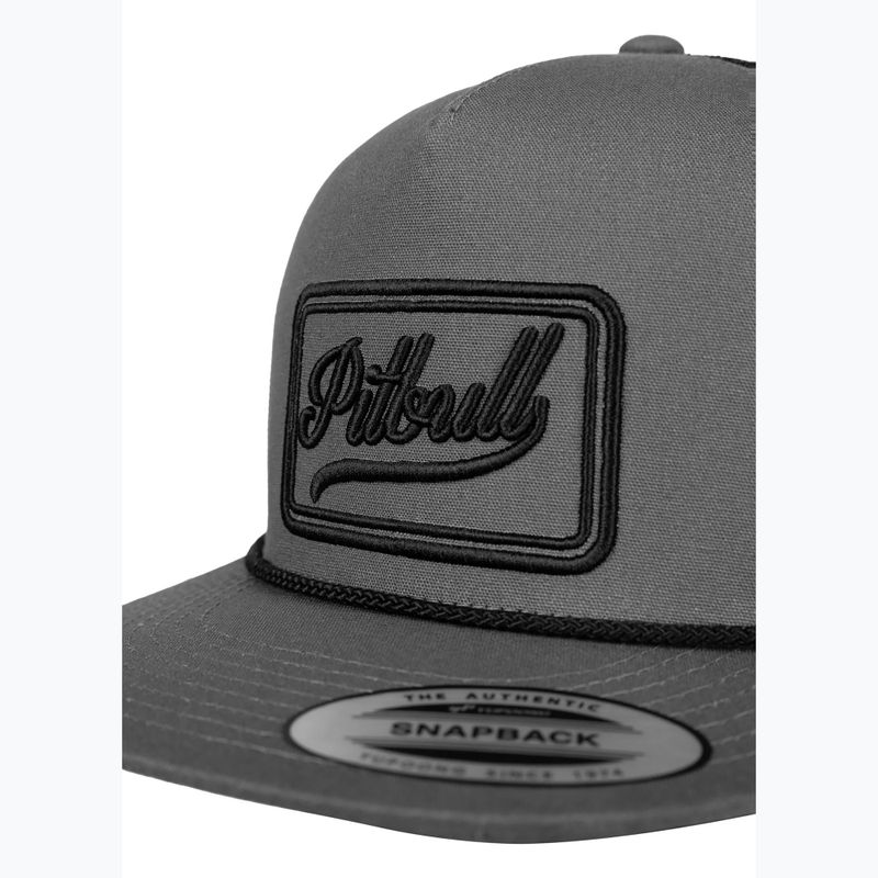 Férfi ellenzős sapka Pitbull Original 1989 grey/black 3