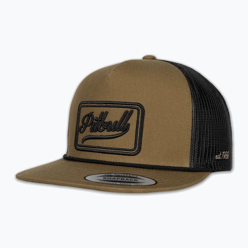 Férfi ellenzős sapka Pitbull Original 1989 dark olive/black