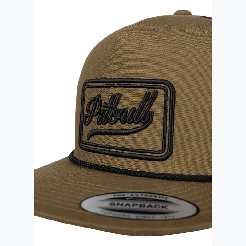 Férfi ellenzős sapka Pitbull Original 1989 dark olive/black 3