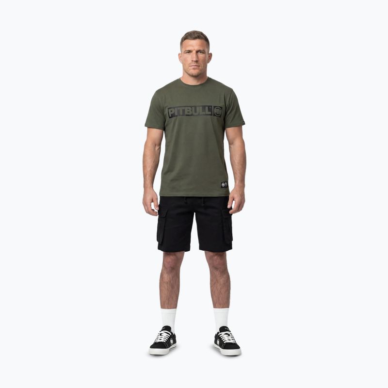 Férfi póló Pitbull Hilltop green 2