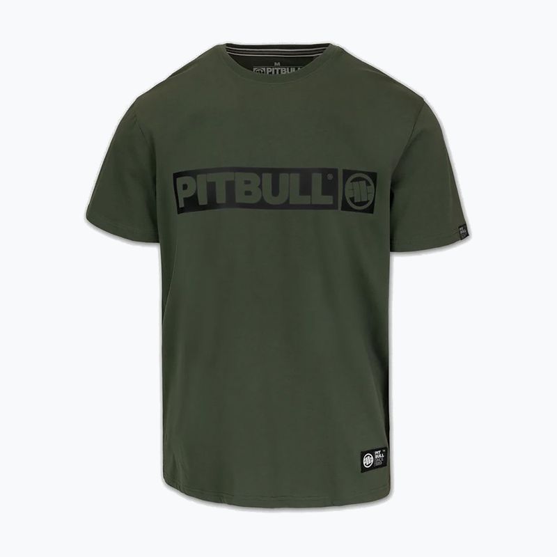 Férfi póló Pitbull Hilltop green 3