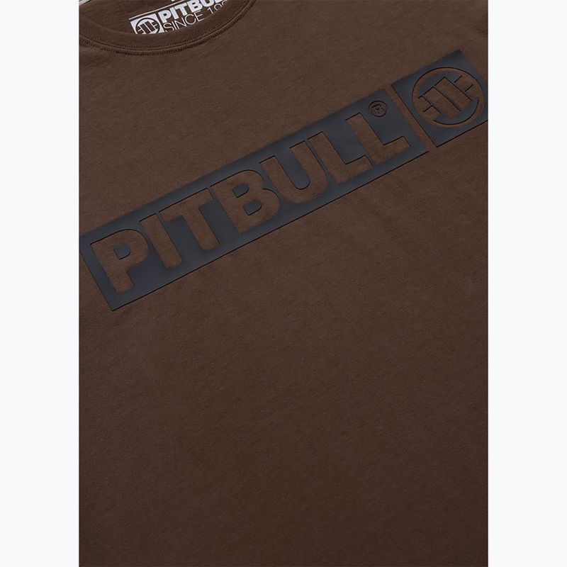 Férfi póló Pitbull Hilltop chocolate 6