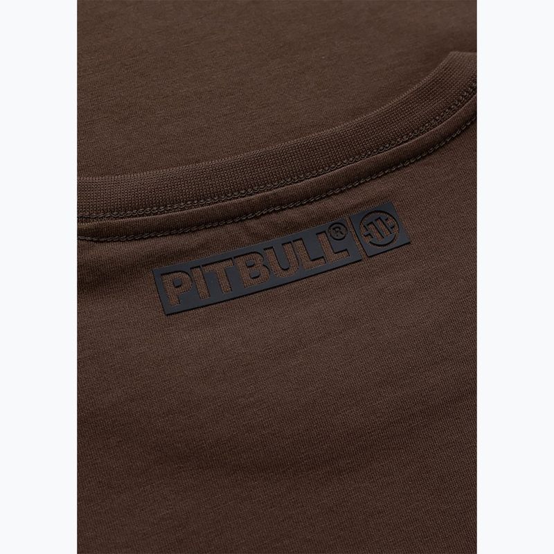 Férfi póló Pitbull Hilltop chocolate 7