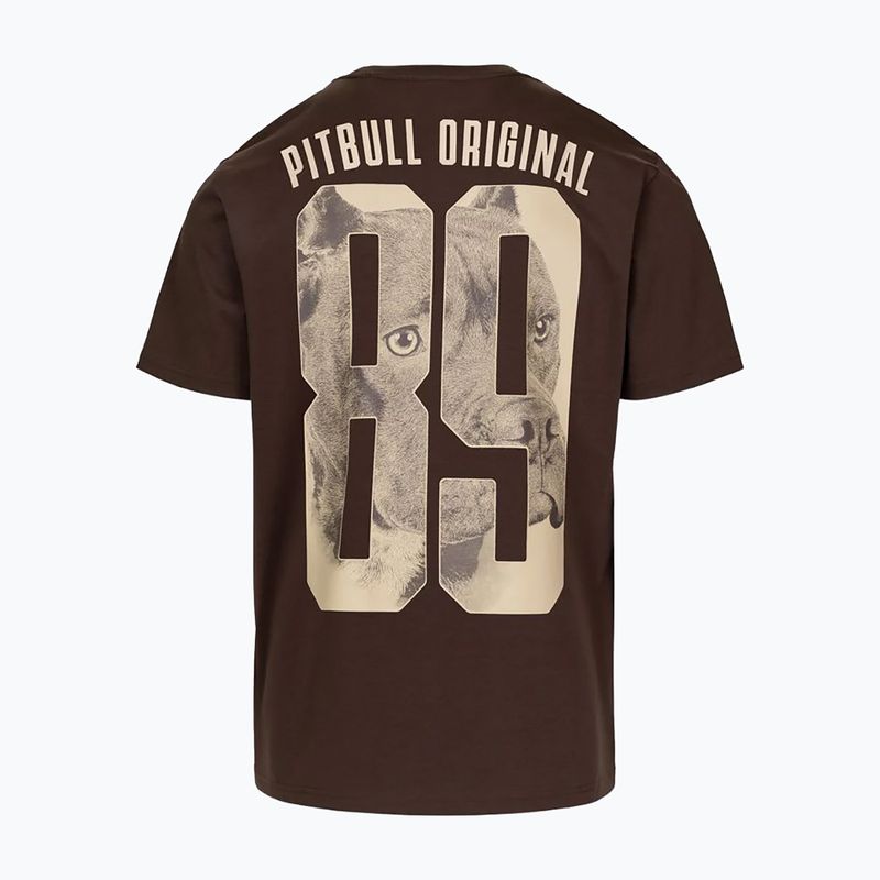 Pitbull Eighty Nine Dog férfi póló dark chocolate 6