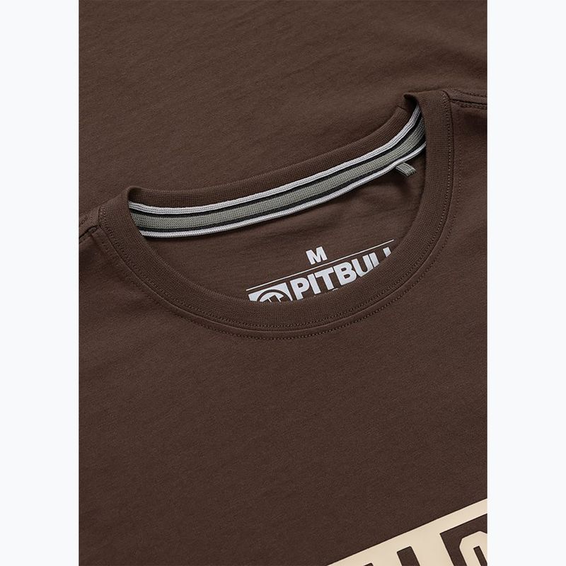 Pitbull Eighty Nine Dog férfi póló dark chocolate 7