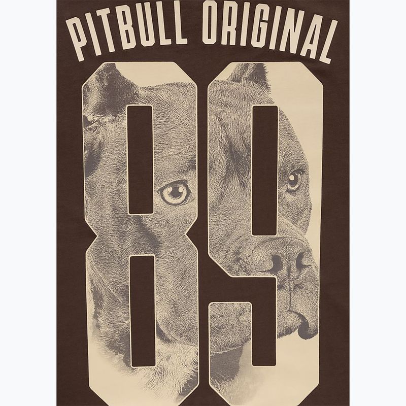 Pitbull Eighty Nine Dog férfi póló dark chocolate 9