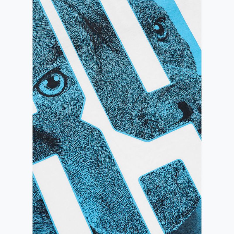 Pitbull Eighty Nine Dog férfi póló fehér/világoskék 10