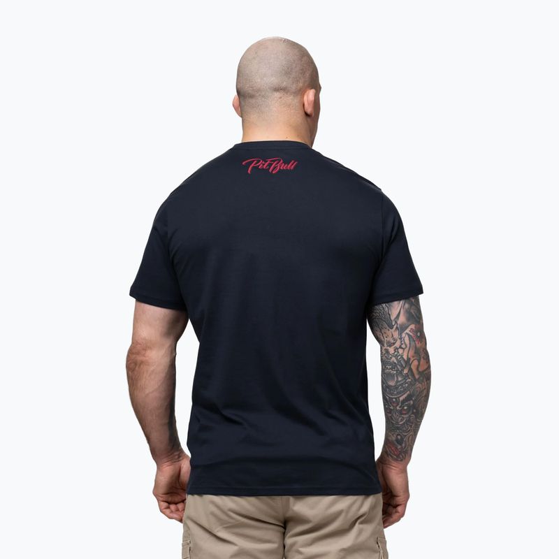 Férfi póló Pitbull El Jeffe dark navy 3