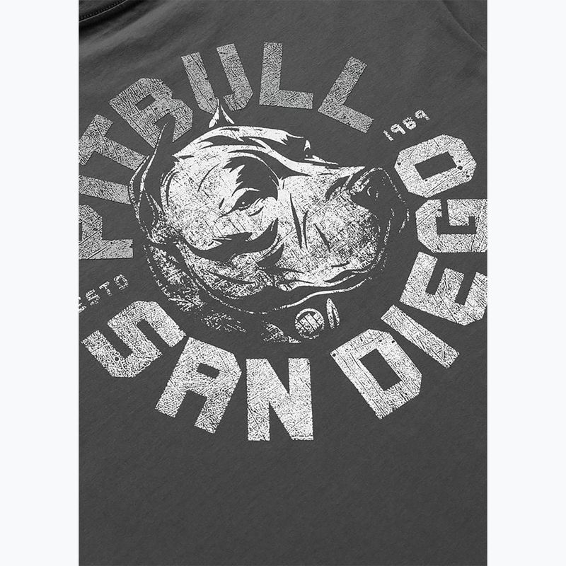 Férfi póló Pitbull Dog SD graphite 9