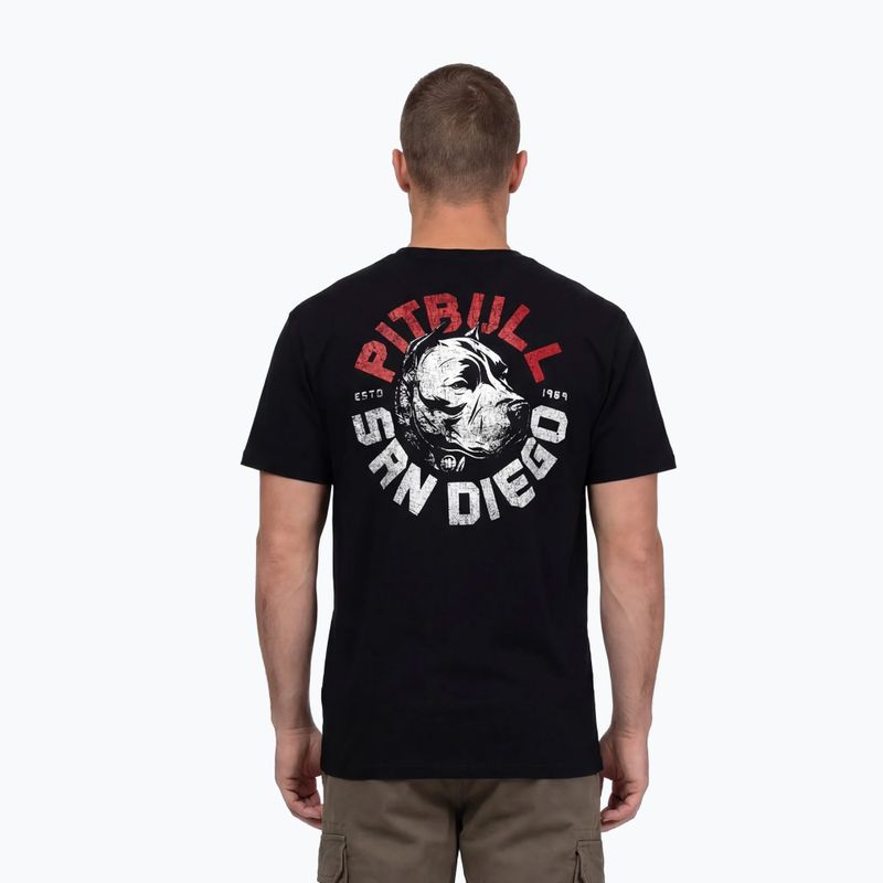 Férfi póló Pitbull Dog SD black 3