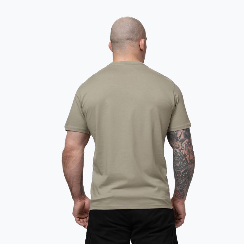 Férfi póló Pitbull Palms light grey harbour 3