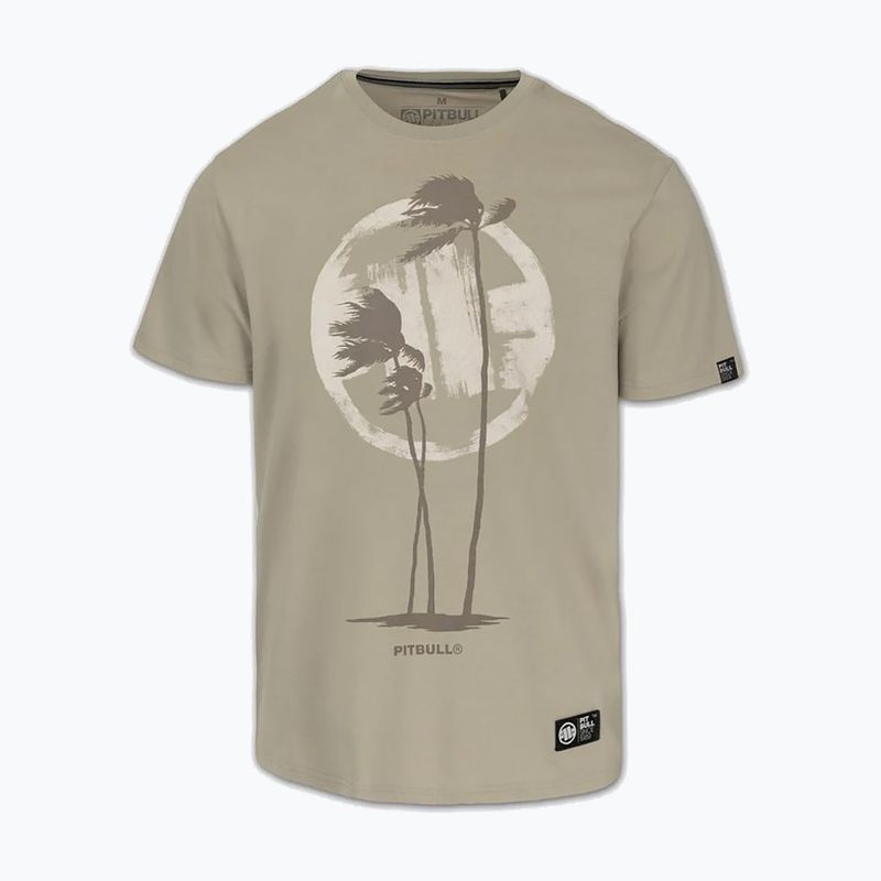 Férfi póló Pitbull Palms light grey harbour 4