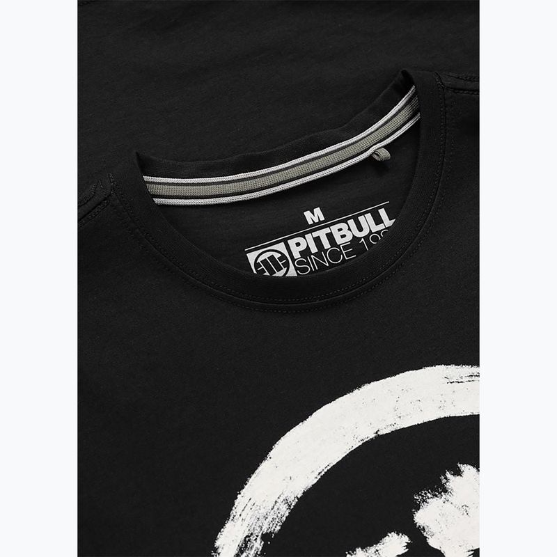 Férfi póló Pitbull Palms black logo 7