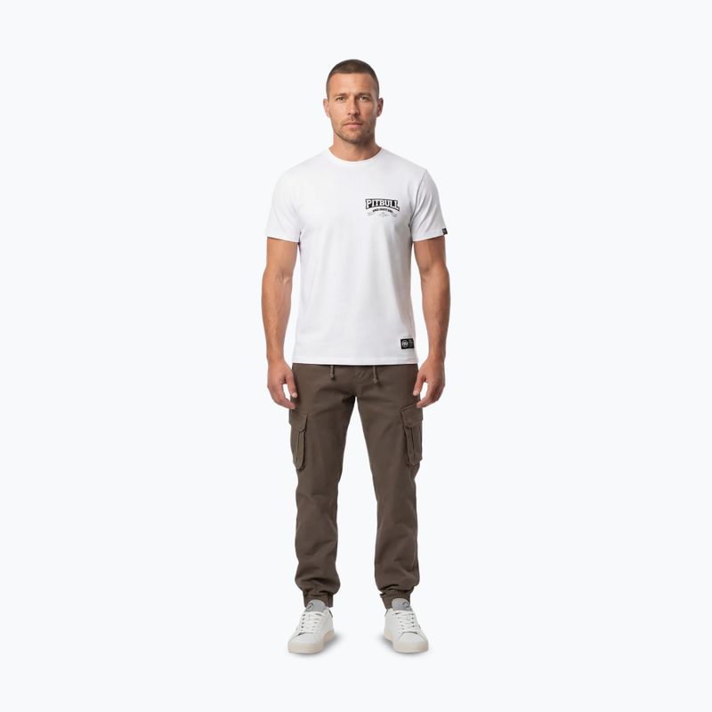 Férfi póló Pitbull Troublemarker white 2