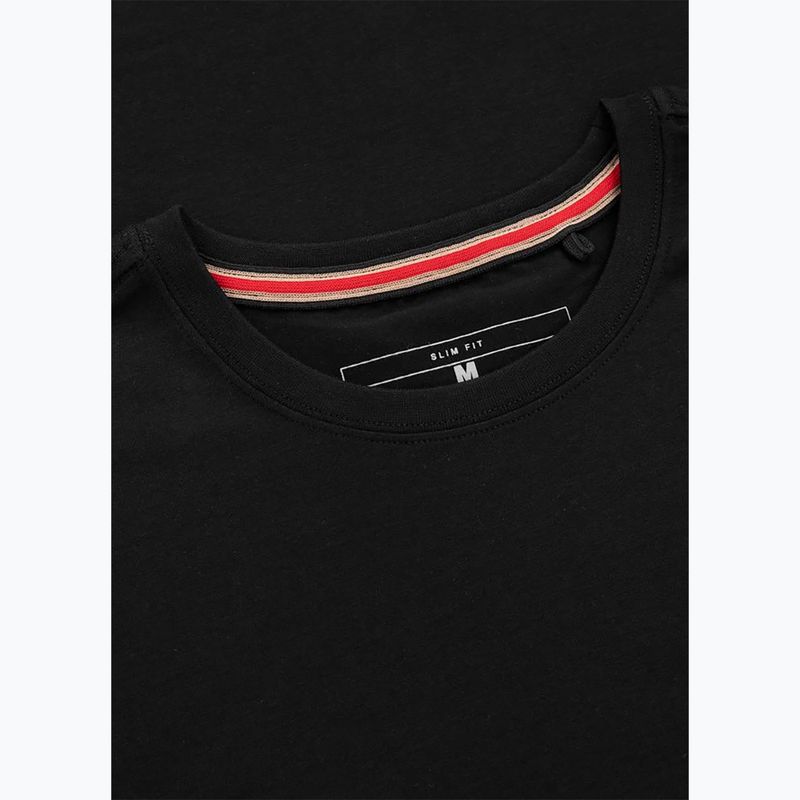 Férfi póló Pitbull Minimal Black 5
